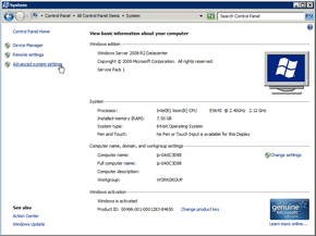 HowTo: Set an Environment Variable in Windows - GUI - Dowd and Associates